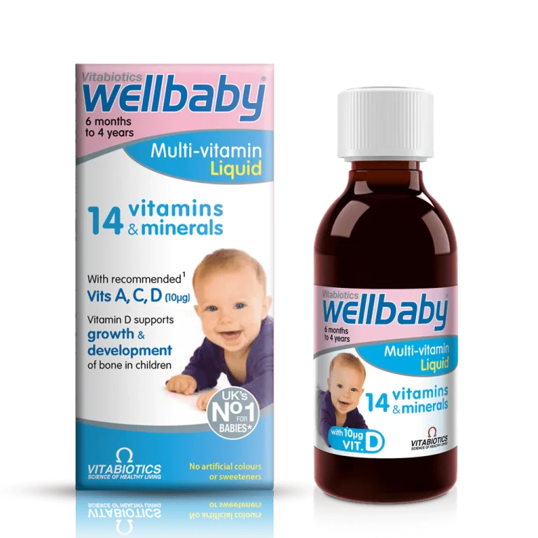 مولتی ویتامین well baby 150ml