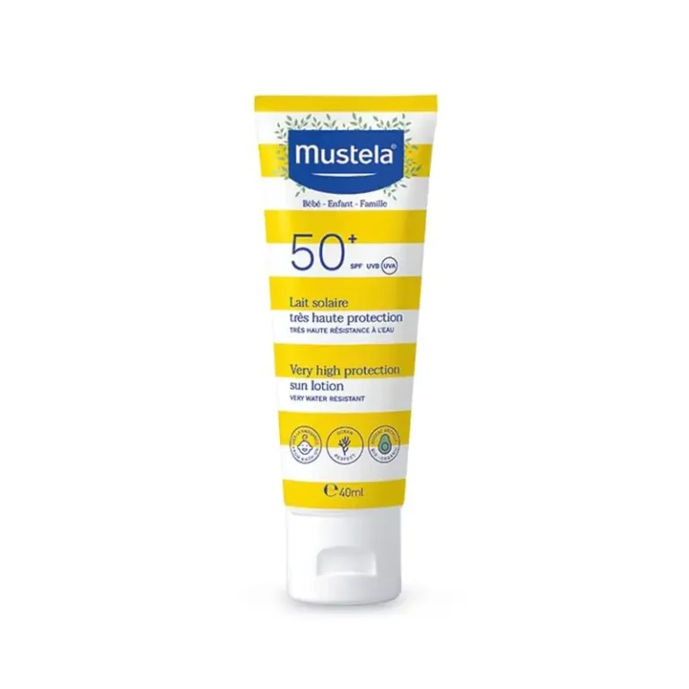 کرم ضد آفتاب کودک موستلا mustela