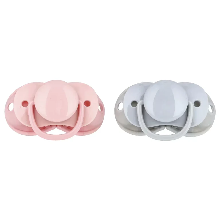 پستانک درب دار ضد آلودگی برند RazBaby مدل Pink & Grey