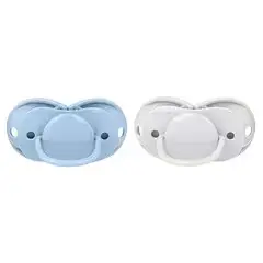 پستانک درب دار ضد آلودگی برند RazBaby مدل Blue & Grey